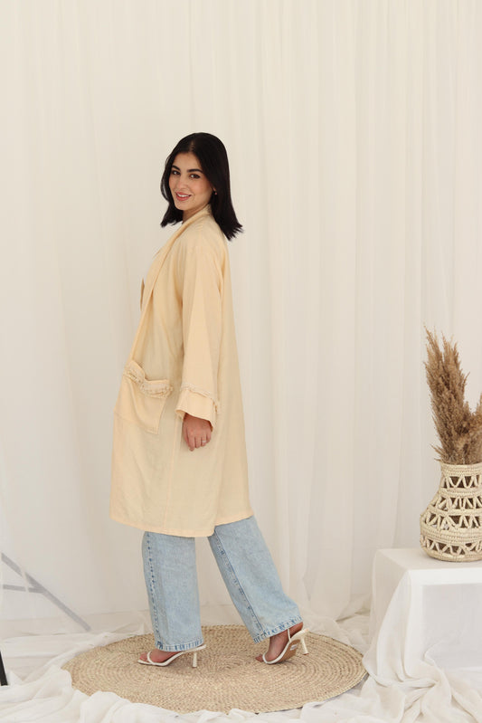 Biege kimono free size