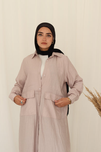 Kimono shirt long -free size