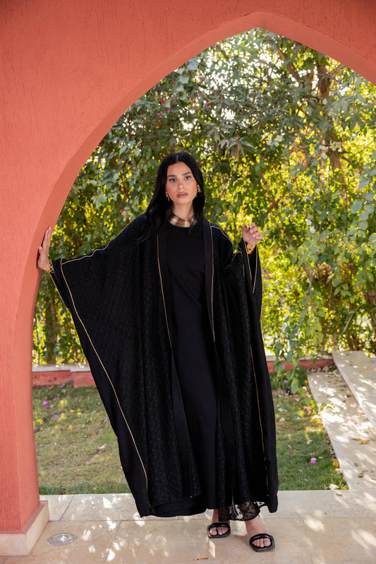 Arabian Black Kaftan