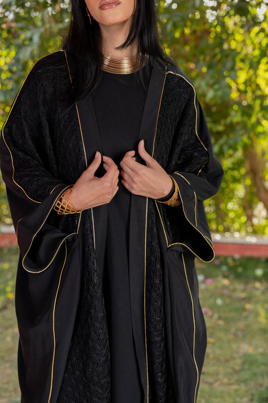 Arabian Black Kaftan