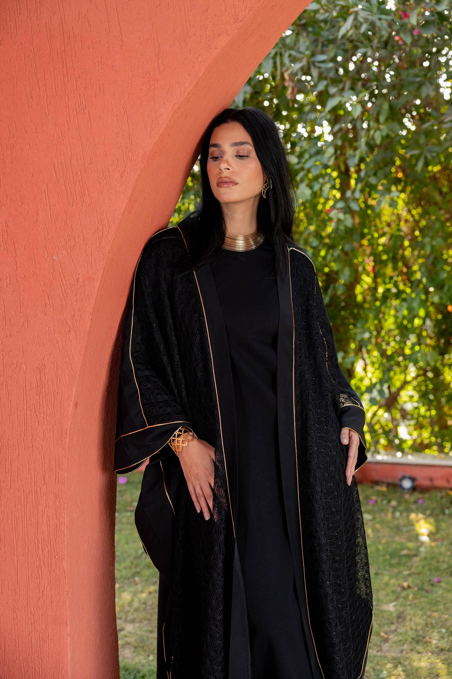 Arabian Black Kaftan
