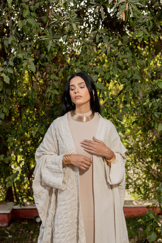 Romany Kaftan- embroidered -2 Gold