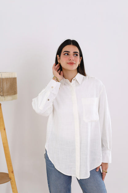 Effortless basic Button-Down Shirt for Everyday Style