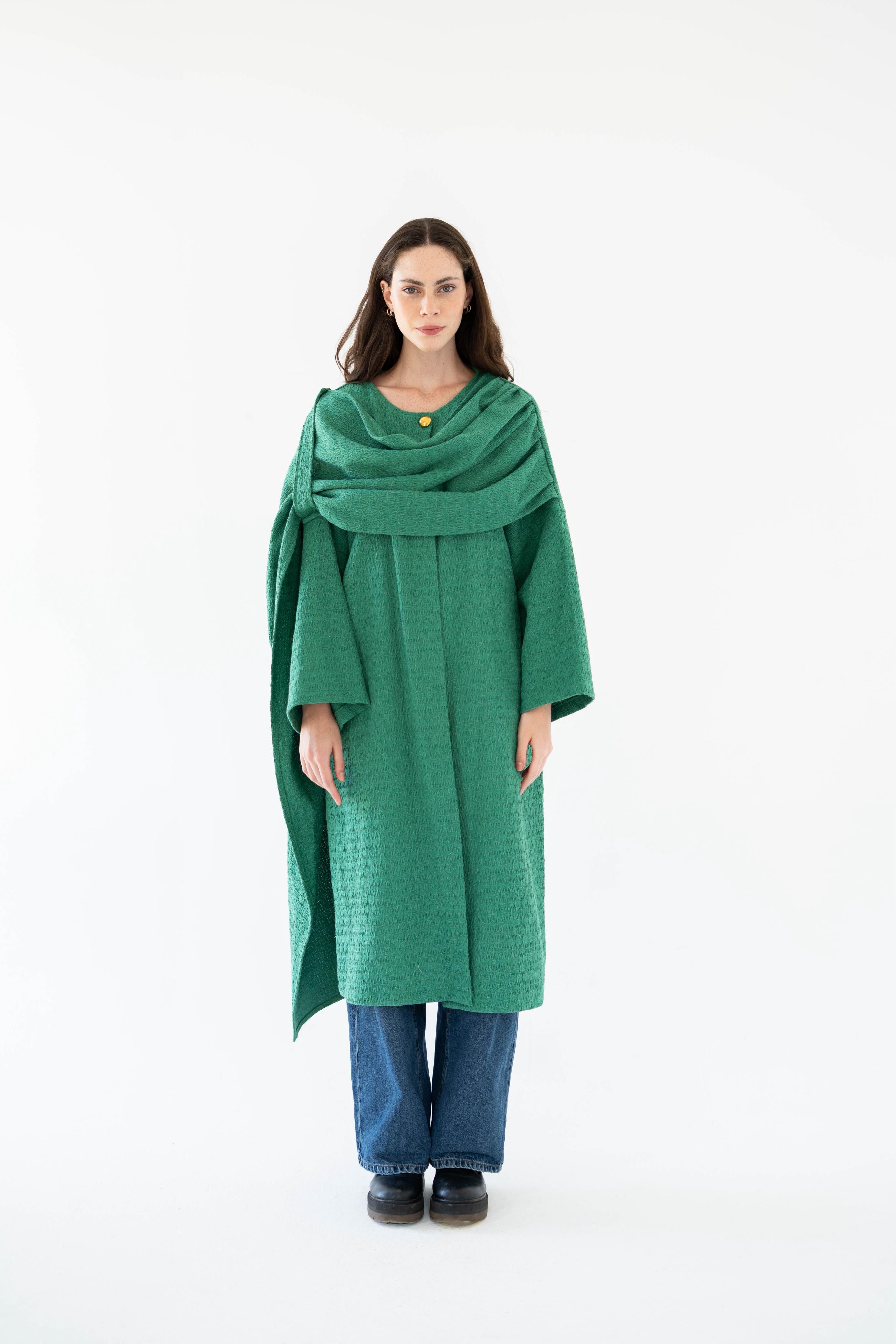 Madame Lina マダム・リナ ファー　ロングコート　ミントグリーン 2026年最新】madame linaの人気アイテム - メルカリ