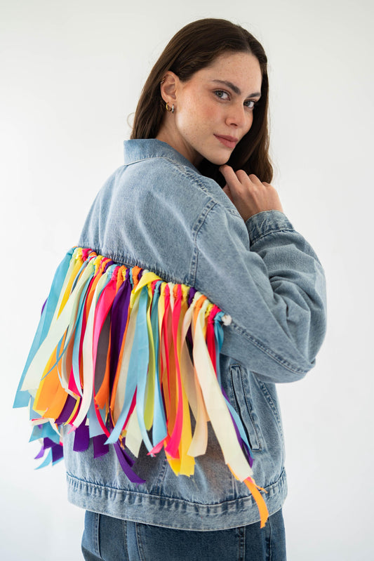 Color burst Denim - Jacket