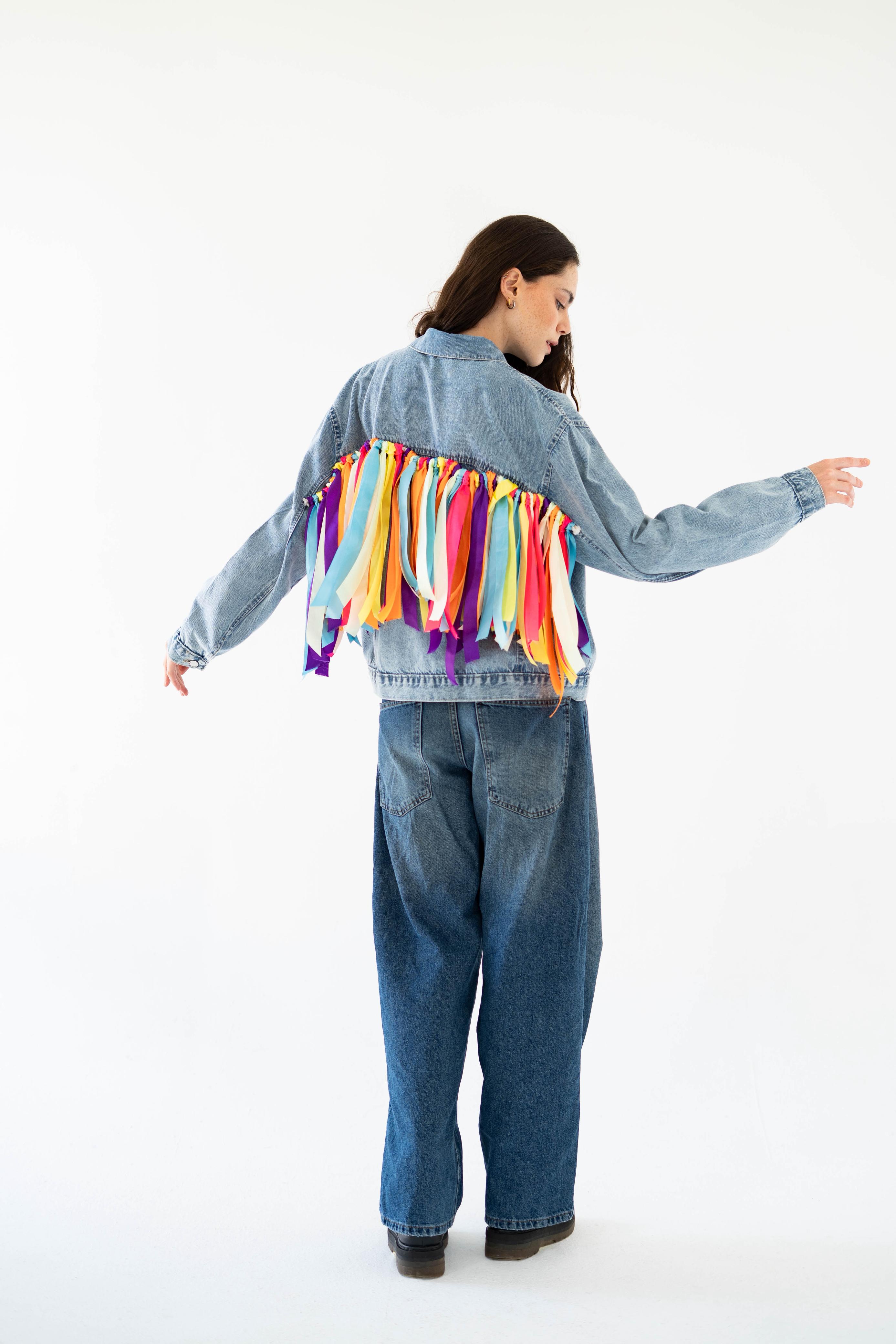 Color burst Denim - Jacket