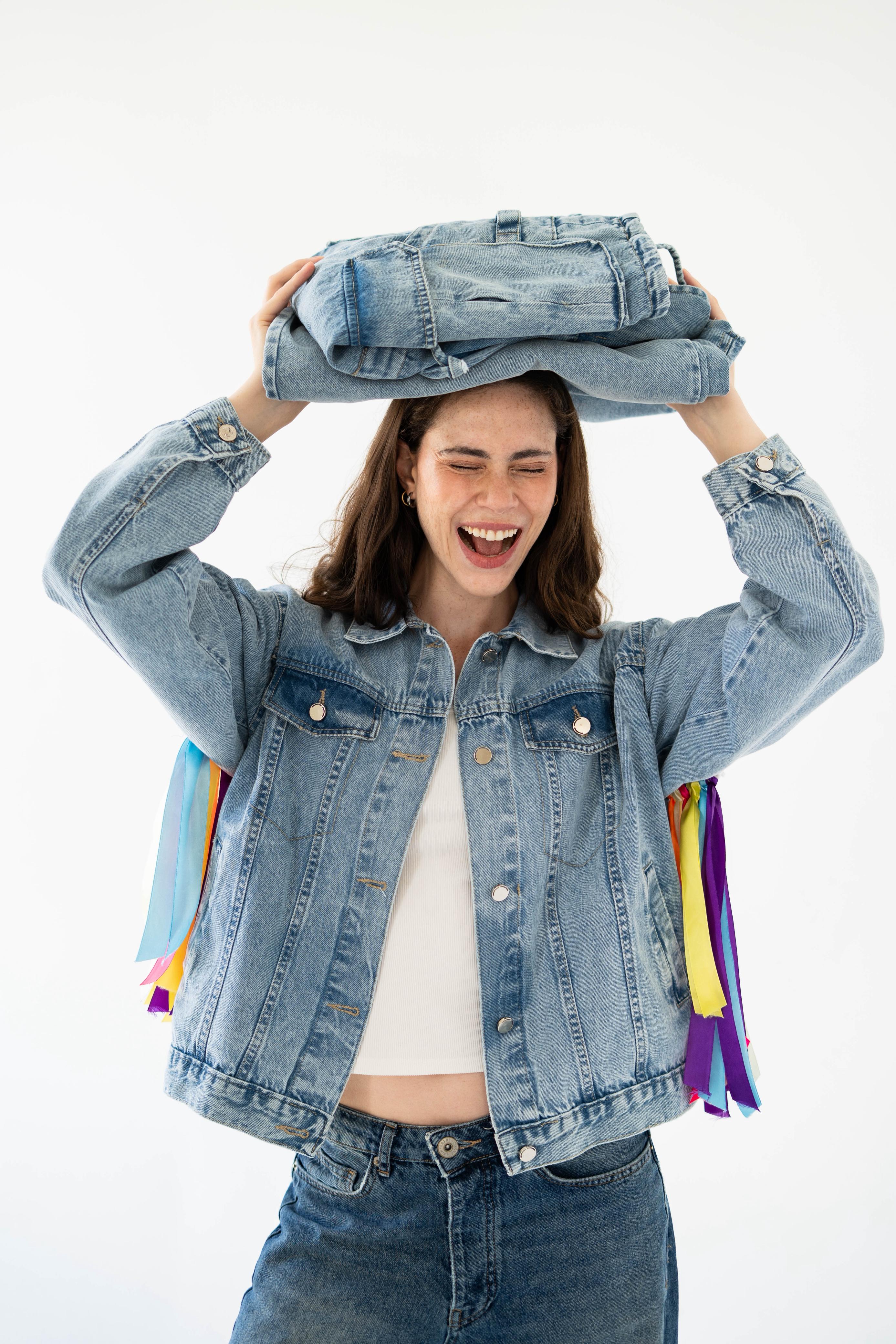 Color burst Denim - Jacket