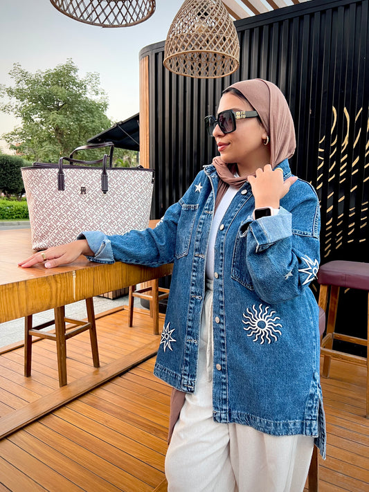 The star denim jacket