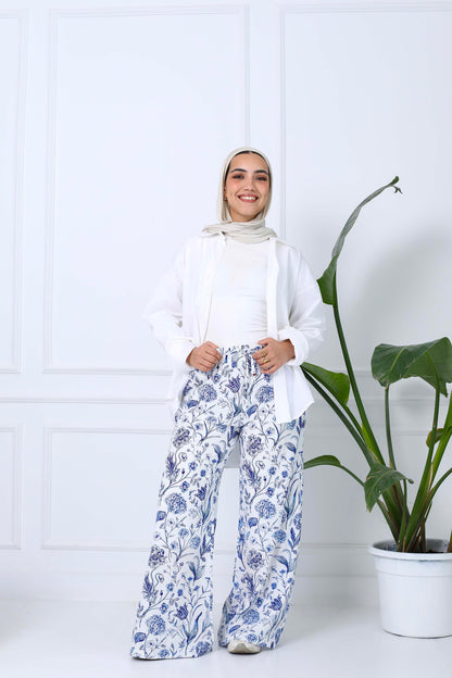 Printed Relaxed Pants