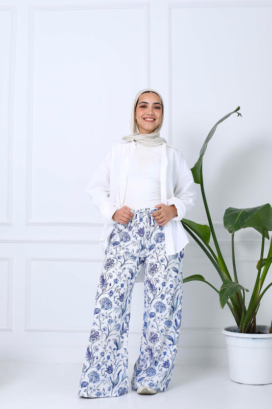 Printed Relaxed Pants