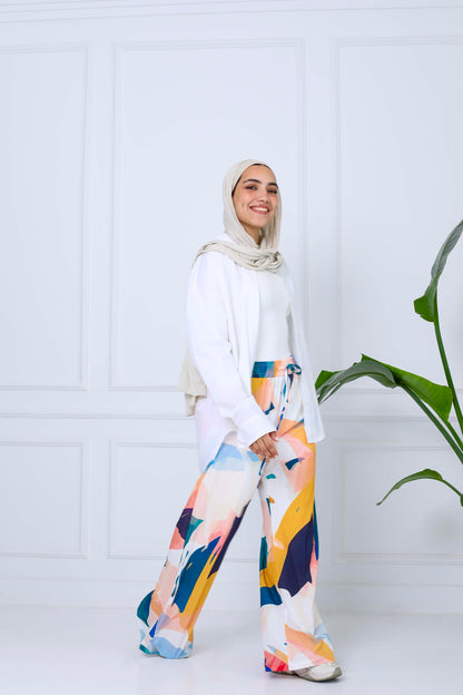 Printed Relaxed Pants