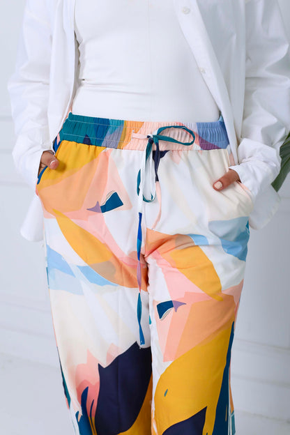 Printed Relaxed Pants