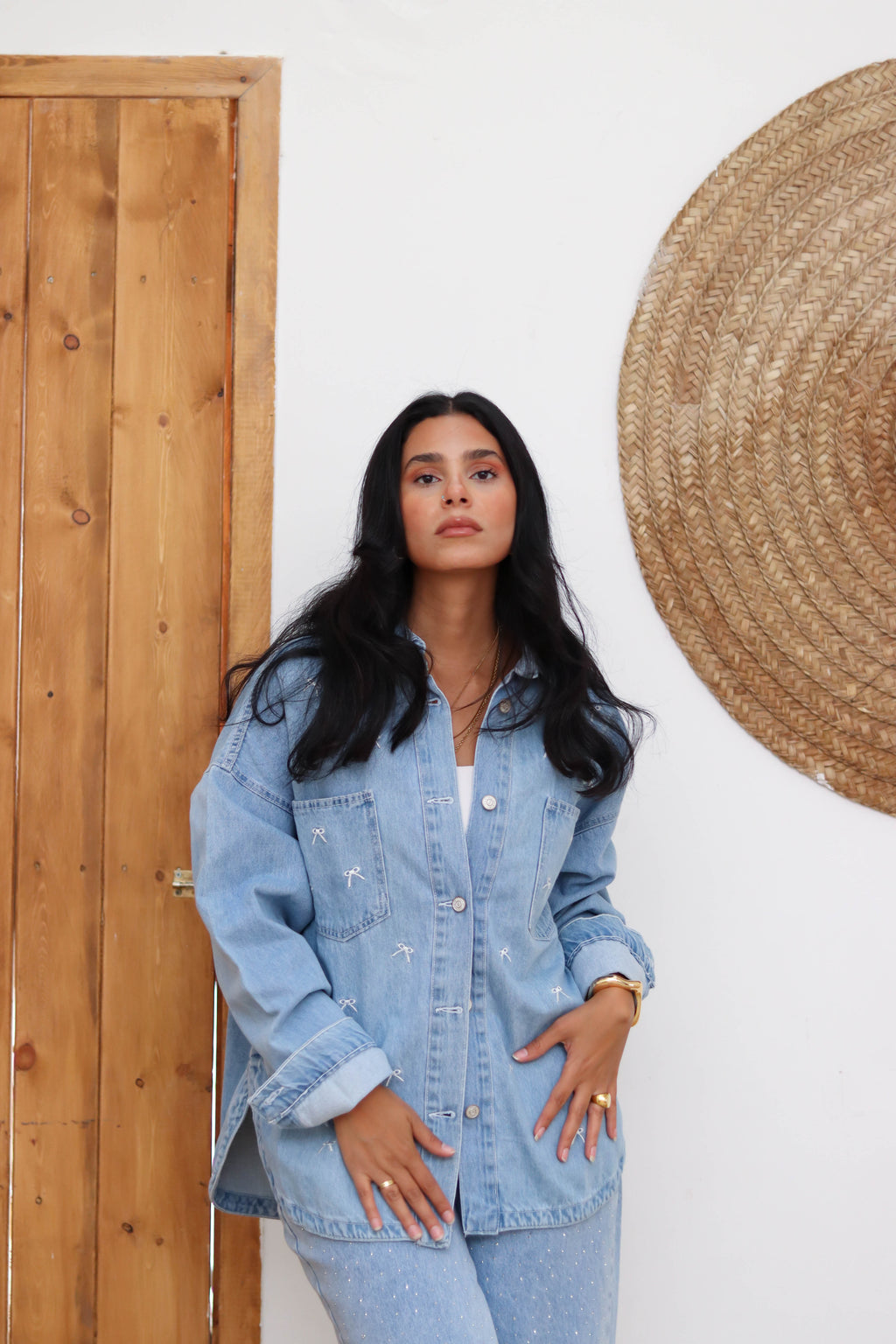 The Bow Denim Jacket