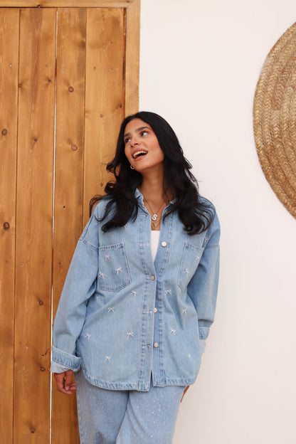 The Bow Denim Jacket