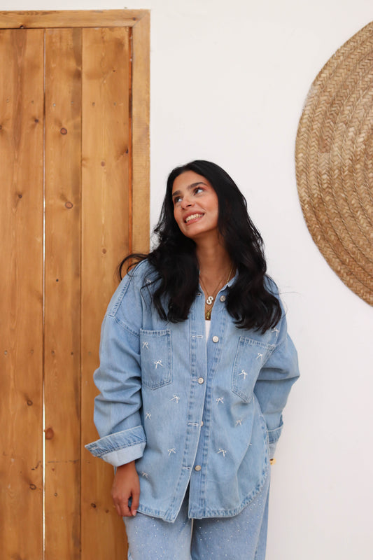 The Bow Denim Jacket