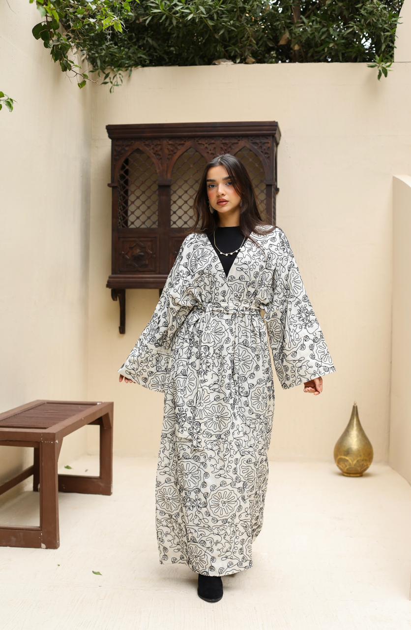 Dey Handmade Kaftan- Black