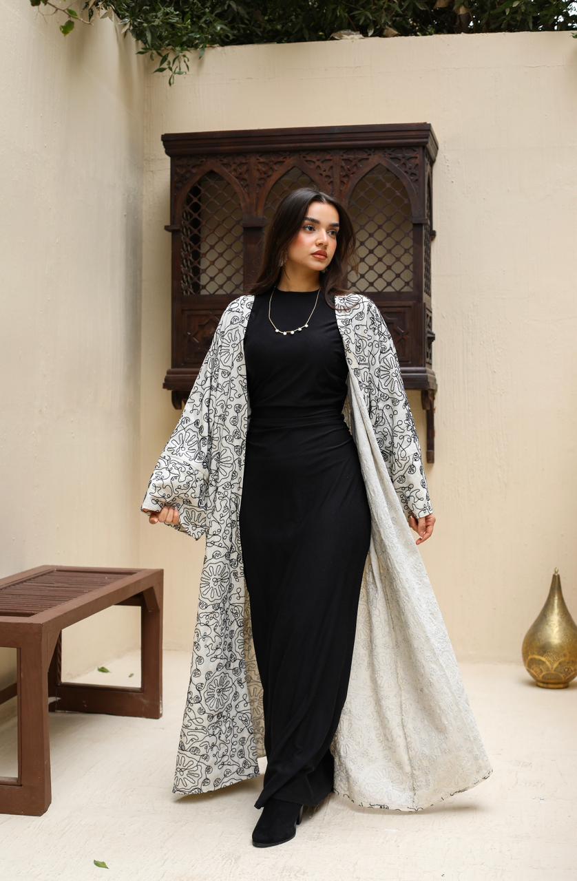 Dey Handmade Kaftan- Black