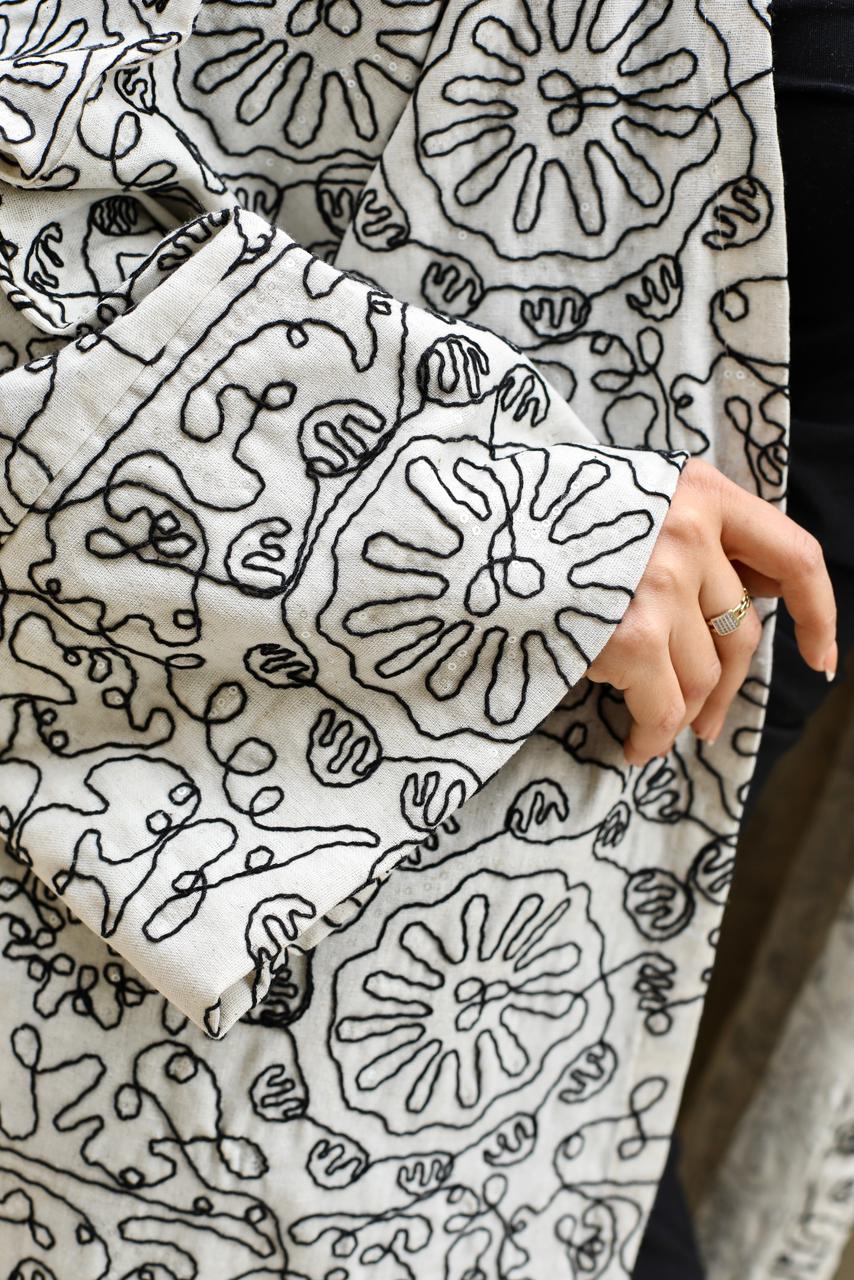 Dey Handmade Kaftan- Black