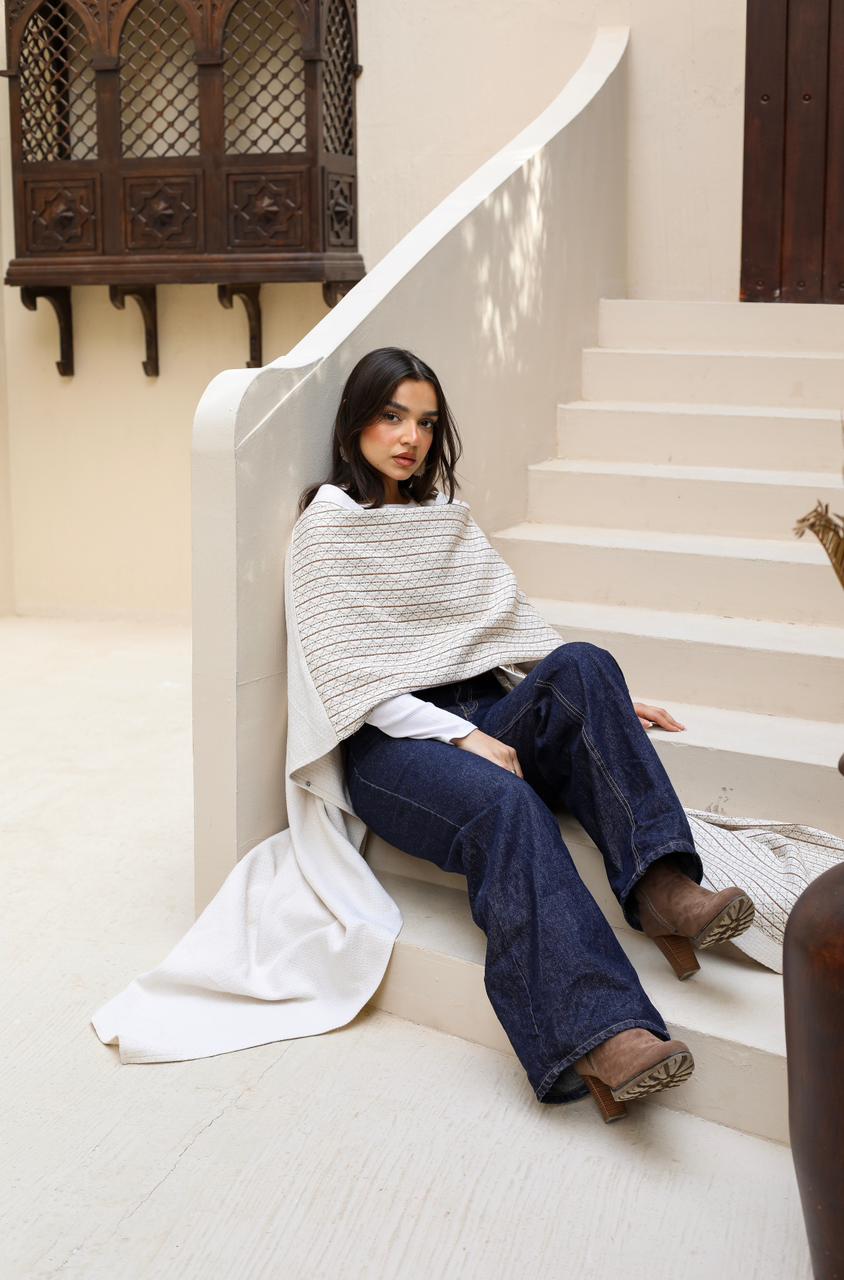 Qamar Embroidery Kaftan