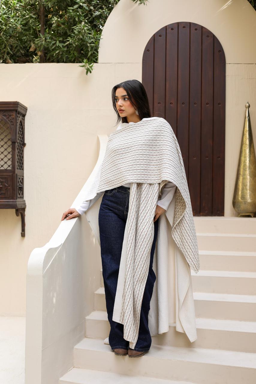 Qamar Embroidery Kaftan