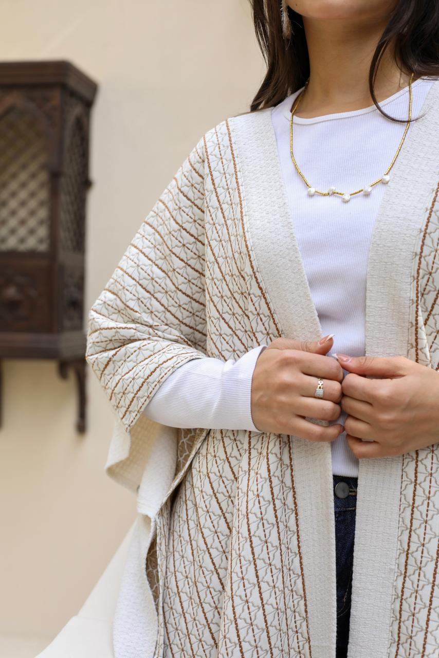 Qamar Embroidery Kaftan