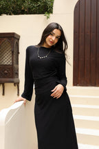 Layali Definition Dress-Black