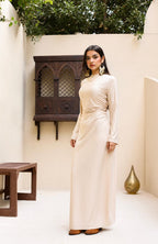 Layali Definition Dress-Beige