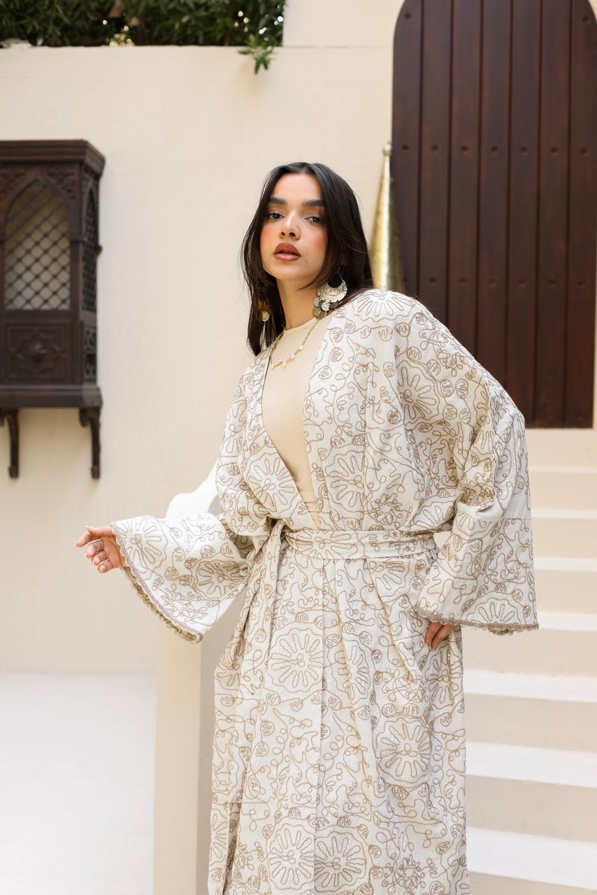 Dey Handmade Kaftan- Camel