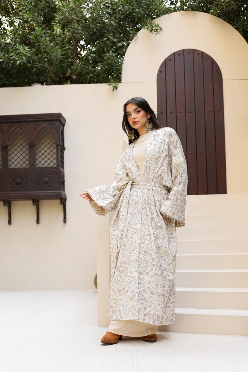 Dey Handmade Kaftan- Camel