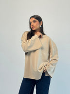 Daily Comfort Blouse - Beige