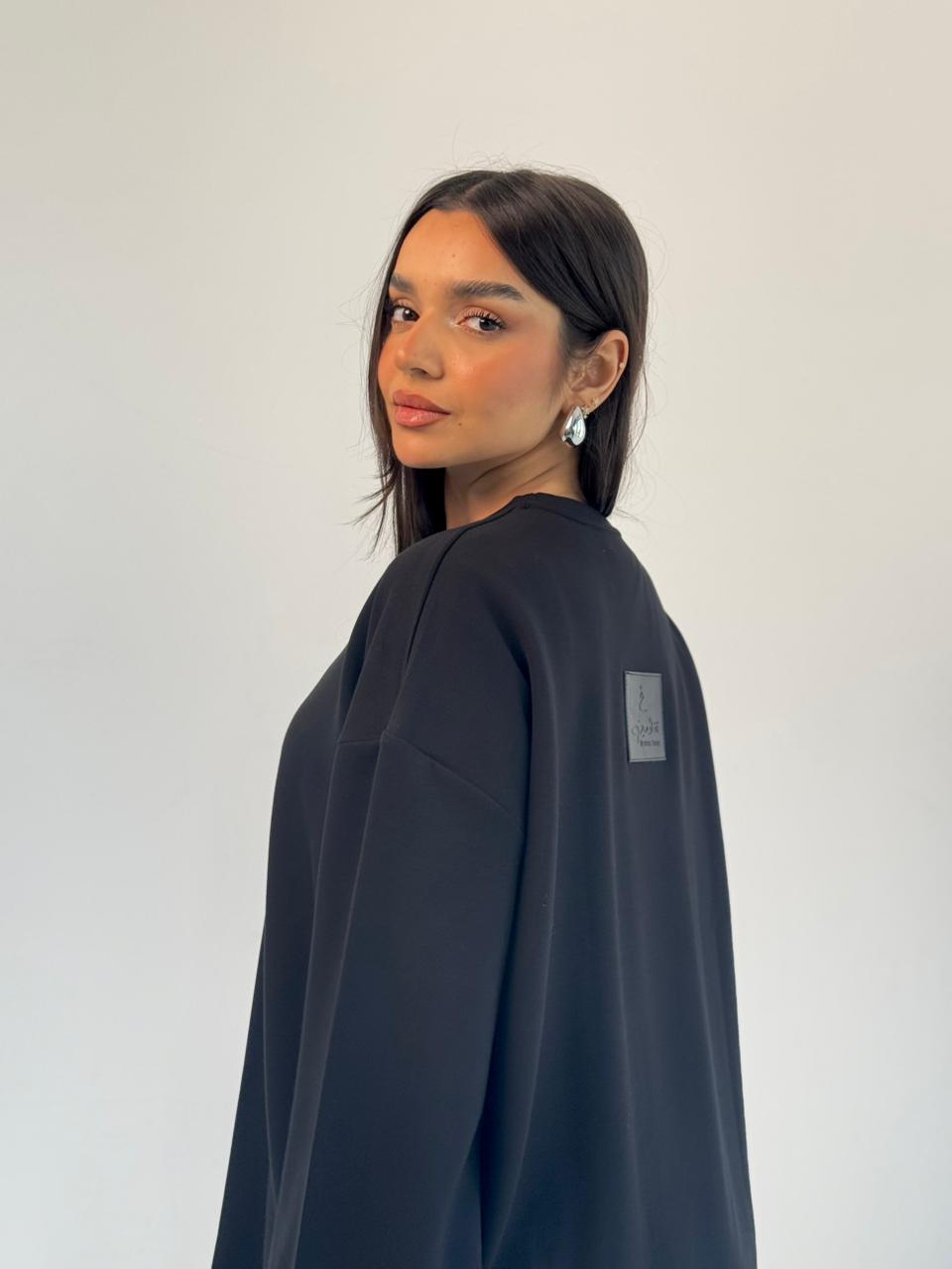 Daily Comfort Blouse - Black