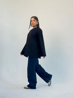 Daily Comfort Blouse - Black