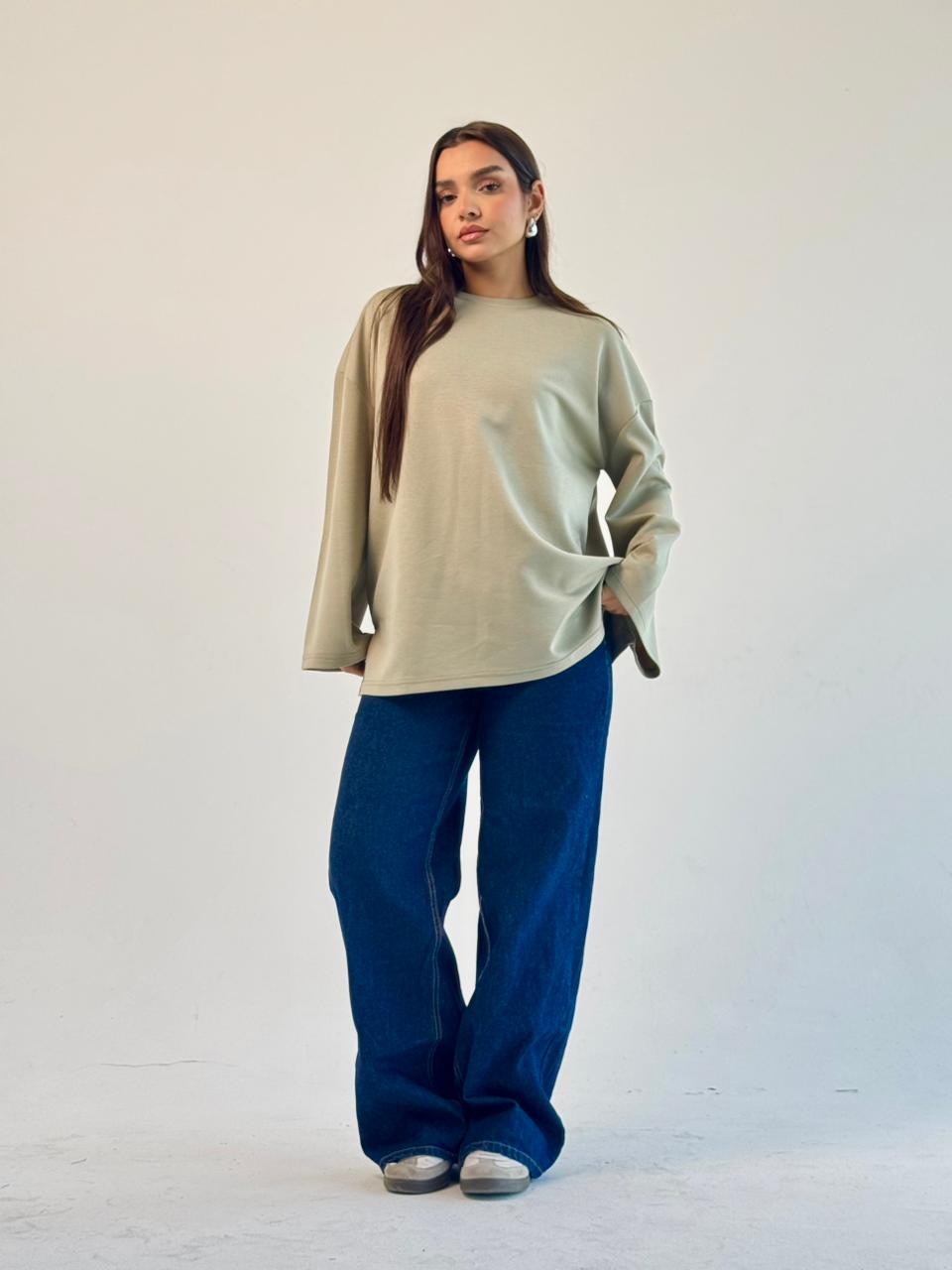 Daily Comfort Blouse - Olive