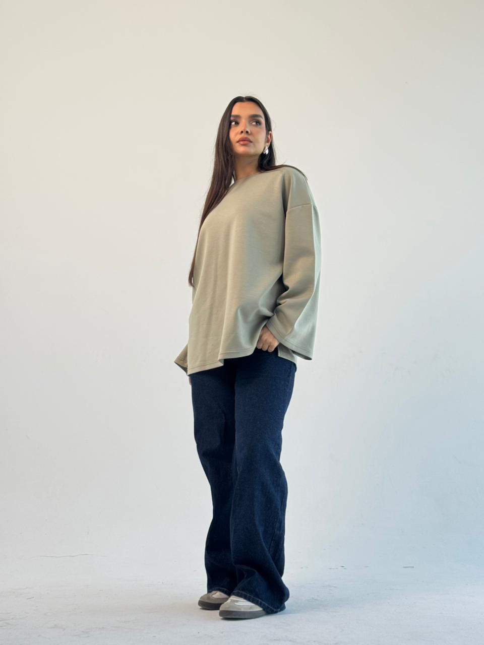 Daily Comfort Blouse - Olive