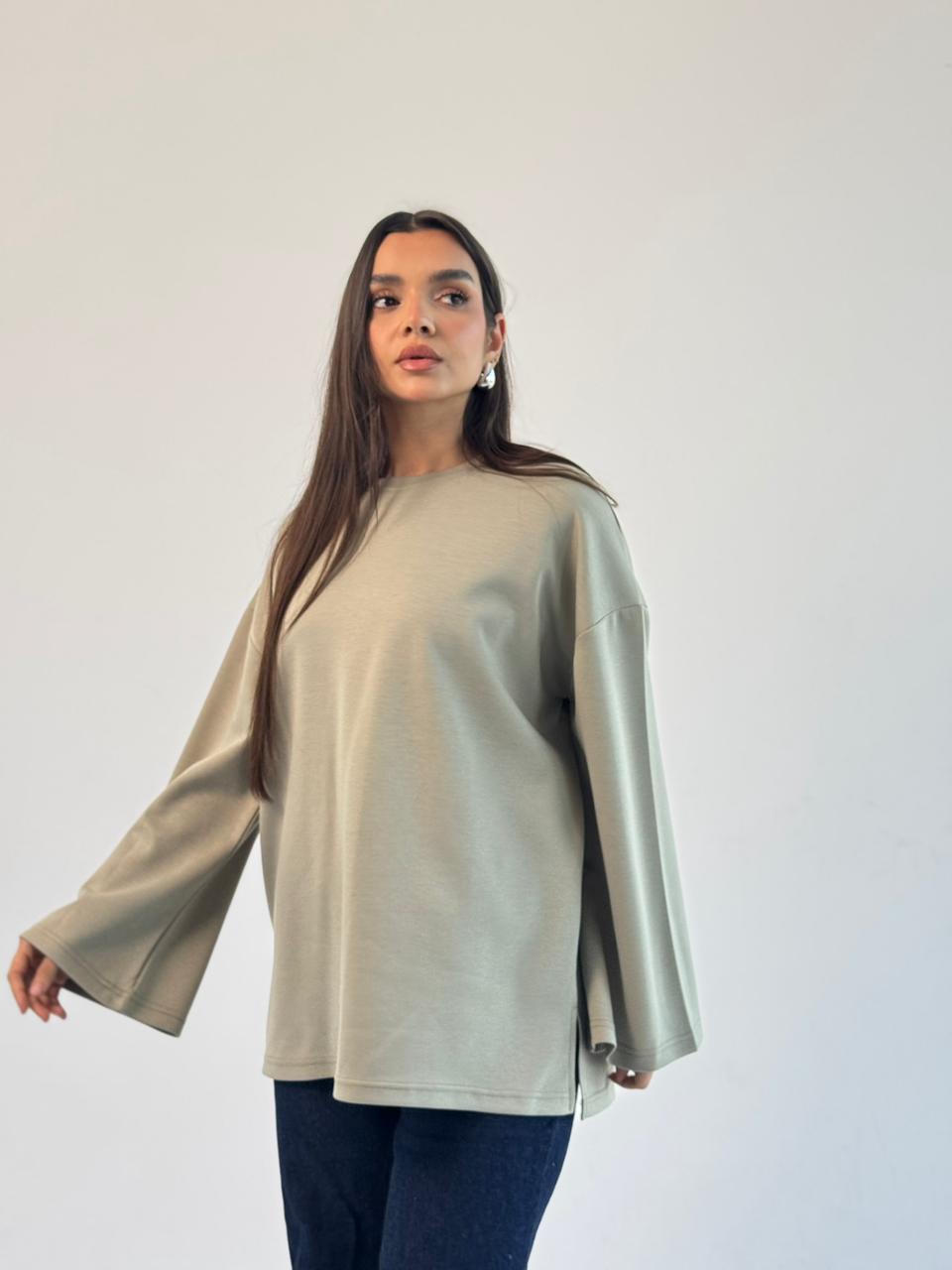 Daily Comfort Blouse - Olive