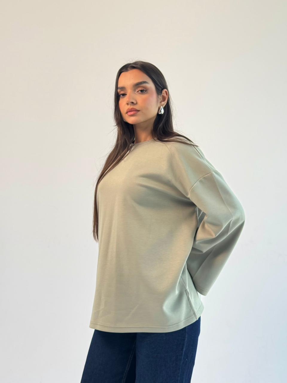 Daily Comfort Blouse - Olive