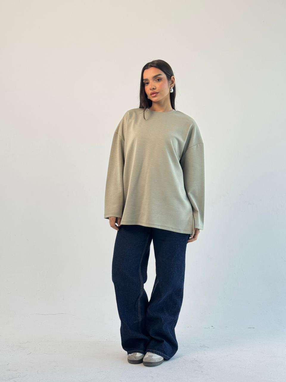 Daily Comfort Blouse - Olive
