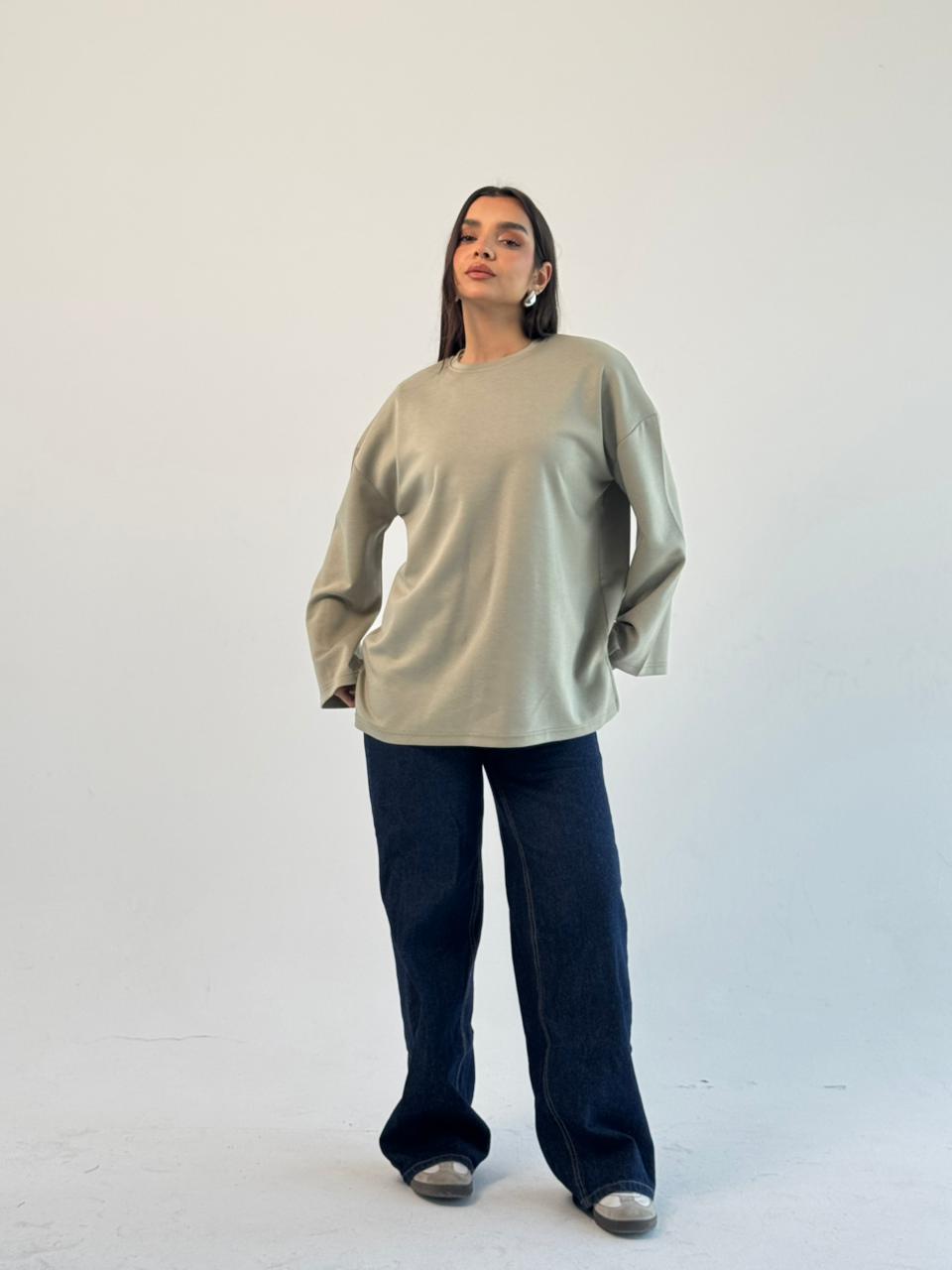 Daily Comfort Blouse - Olive