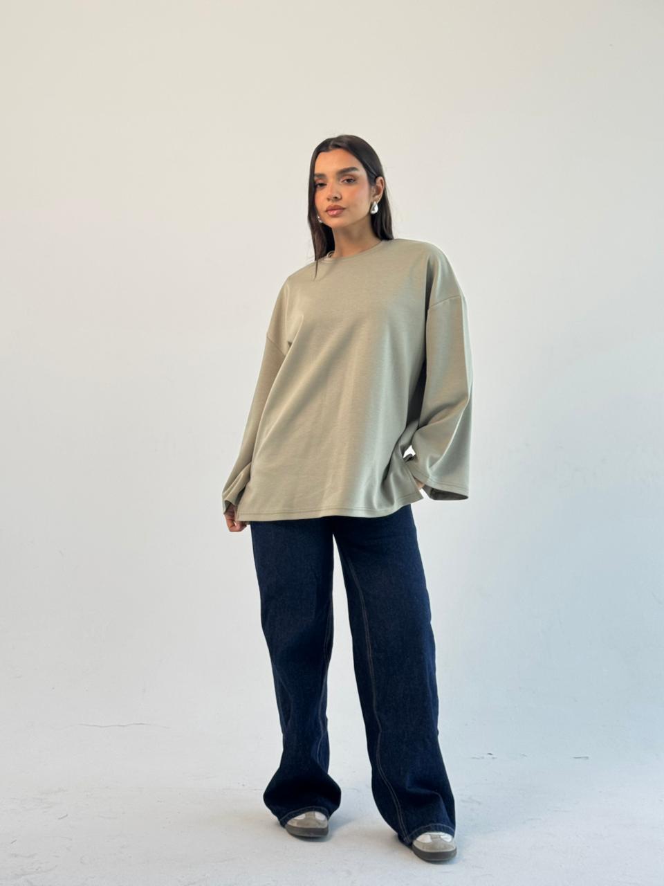 Daily Comfort Blouse - Olive
