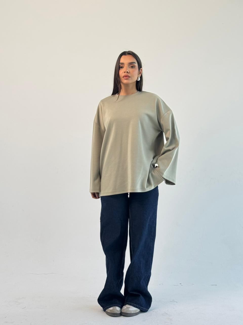 Daily Comfort Blouse - Olive