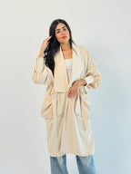 Summer Oversized Kimono-Beige