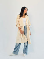 Summer Oversized Kimono-Beige