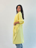 Summer Oversized Kimono-Yellow