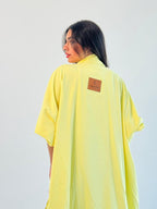 Summer Oversized Kimono-Yellow