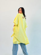 Summer Oversized Kimono-Yellow