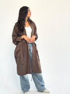 Summer Oversized Kimono-Brown