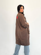 Summer Oversized Kimono-Brown