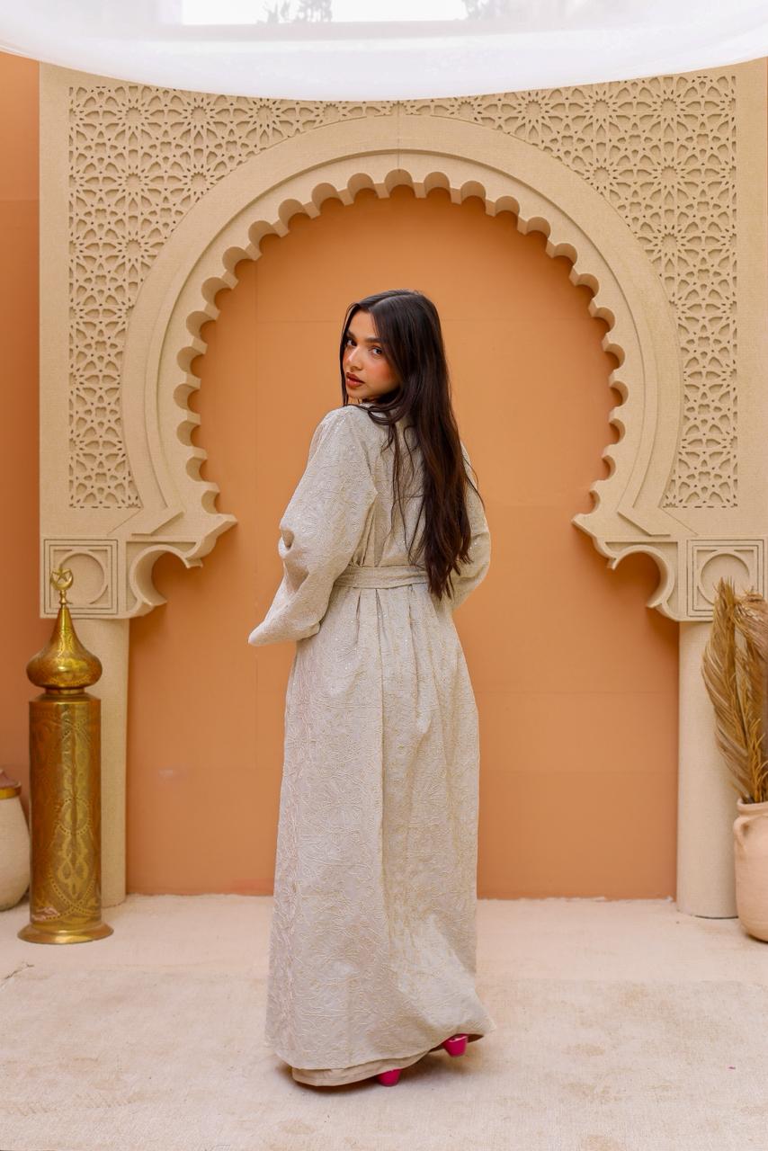 Dey Handmade Kaftan- OffWhite