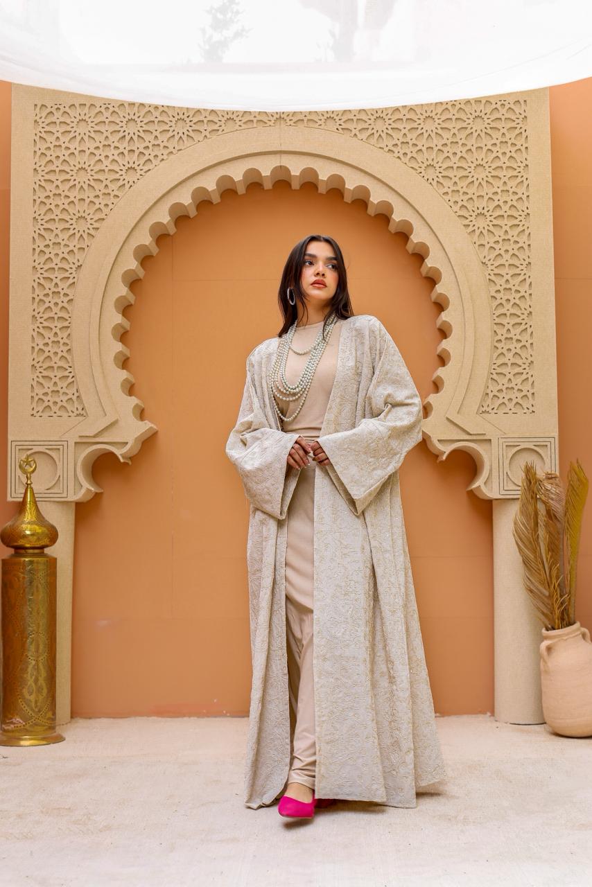 Dey Handmade Kaftan- OffWhite