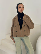 To Go Coat-Biege